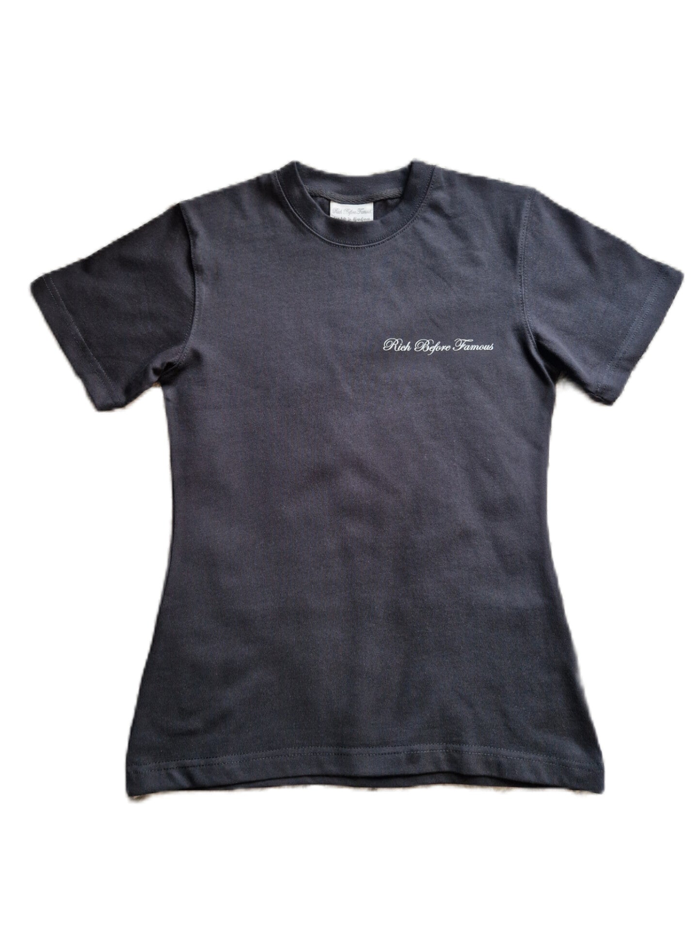Women's Rich before famous Organic cotton t-shirt