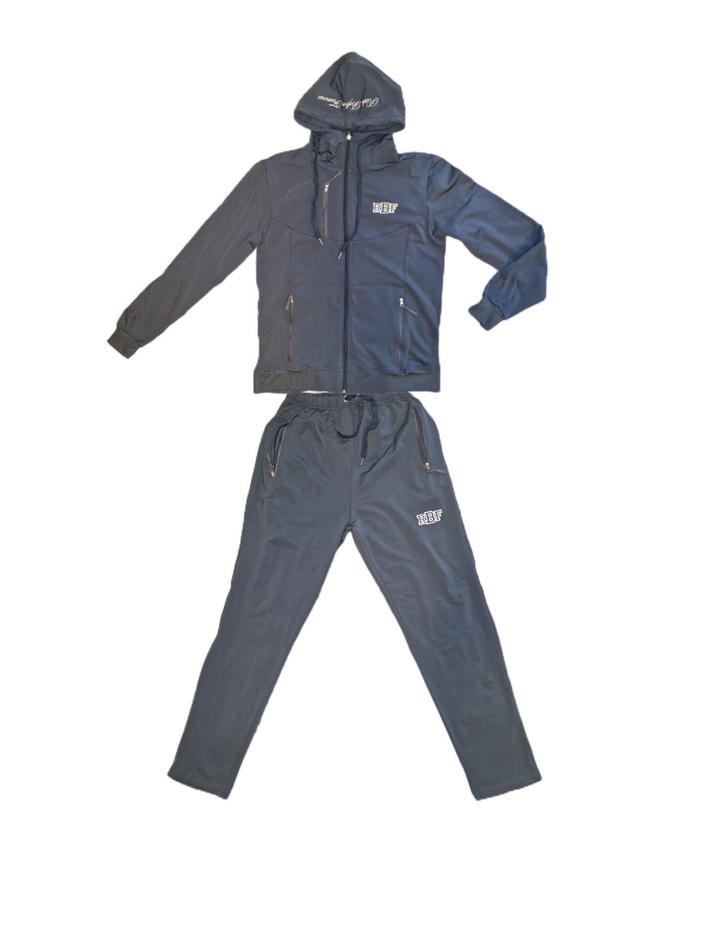 Charcoal grey RBF rubex tracksuit (full set)