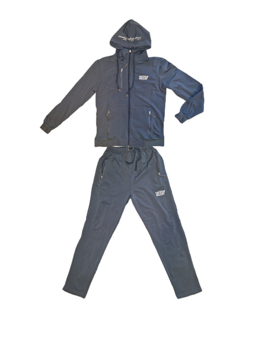 Charcoal grey RBF rubex tracksuit (full set)