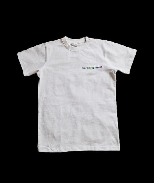 Rich Before Famous organic cotton t-shirt summer Splash edition